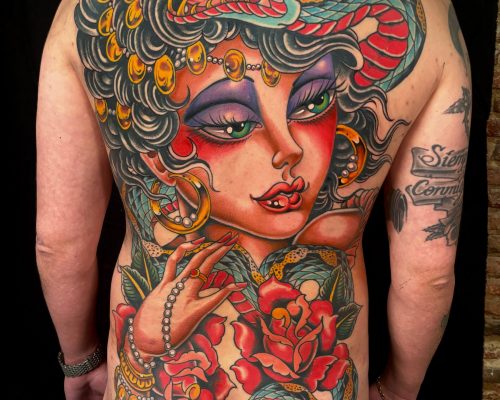 Tatuaje de Over Tattoo - Espalda